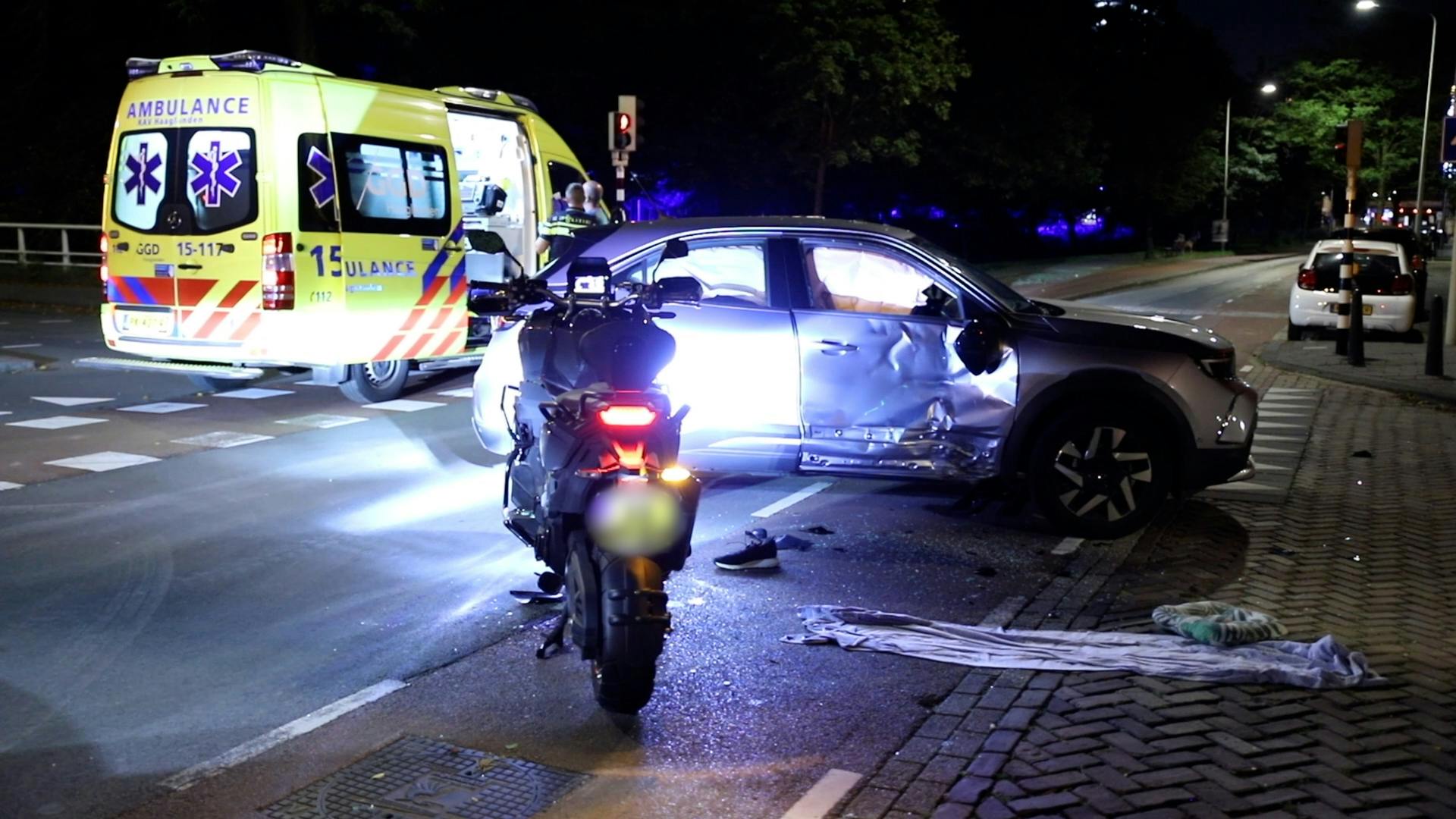 Twee Gewonden Na Motorongeluk Op Schenkkade In Den Haag